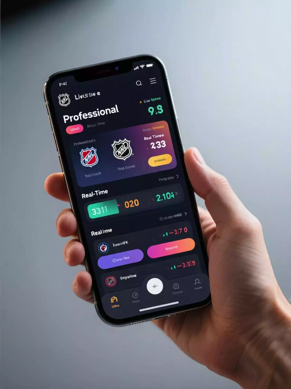 Mobile NHL Wett-App