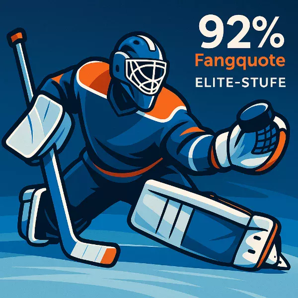 NHL Torhüter Analyse Icon mit Elite-Fangquote